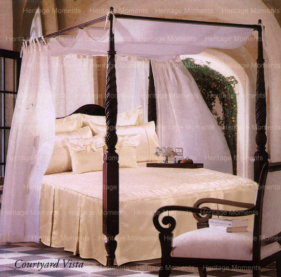 Wedding Bedset: Courtyard Vista Design